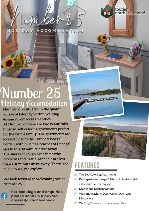 Number 25 Self Catering Apartments Ederney Ardess Eksteriør billede